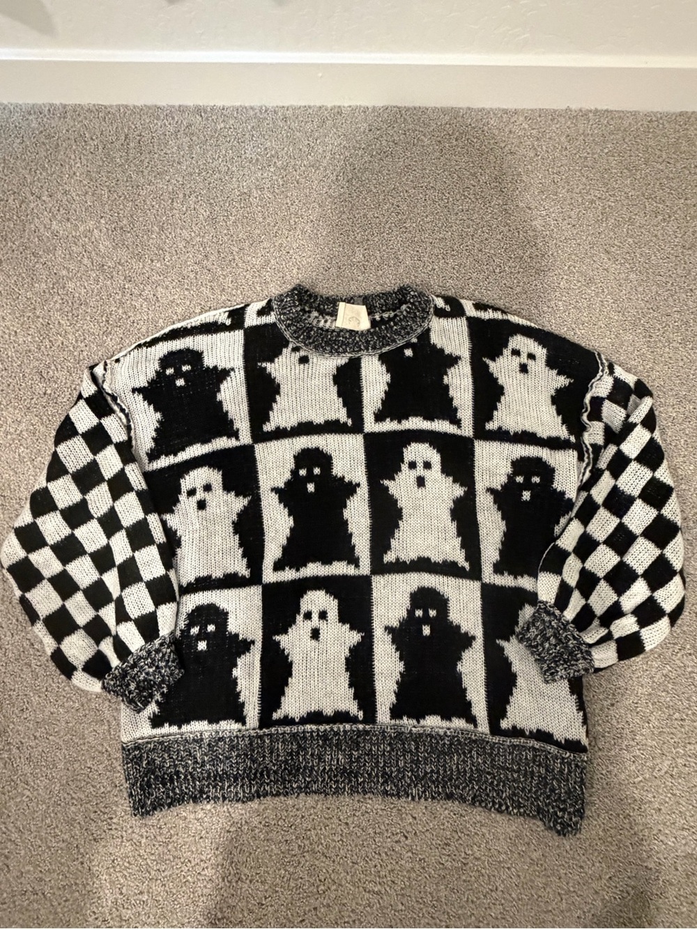 The trick to my treat MOCO ghost sweater